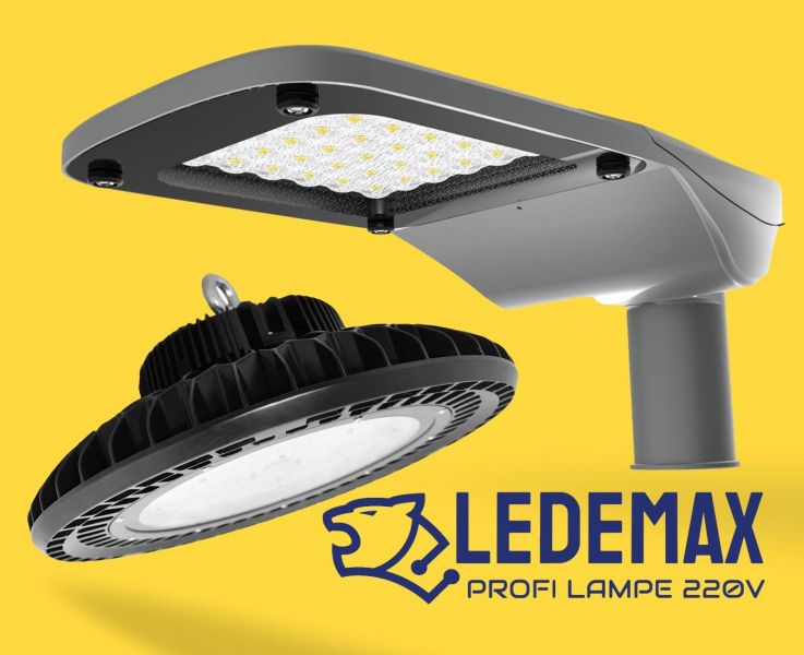 LED lampe 220V  Ledemax *NOVO*